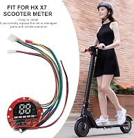 BuyWeek Elektromos Roller Műszerfal HX X7 Modellhez - Vízálló PCB Vezérlőpanel Valós Idejű Adatkijelzéssel, Könnyen Telepíthető Alkatrész 2