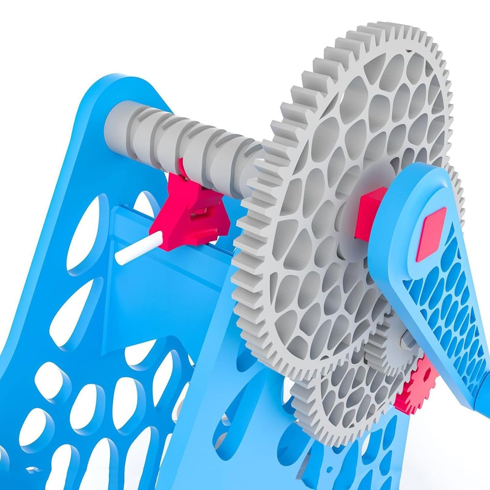 Retráctor de filamento y bobinadora, funcionamiento manual con diseño modular extraíble para bobinado limpio y sin enredos, ideal para impresión 3D y proyectos de arte textil