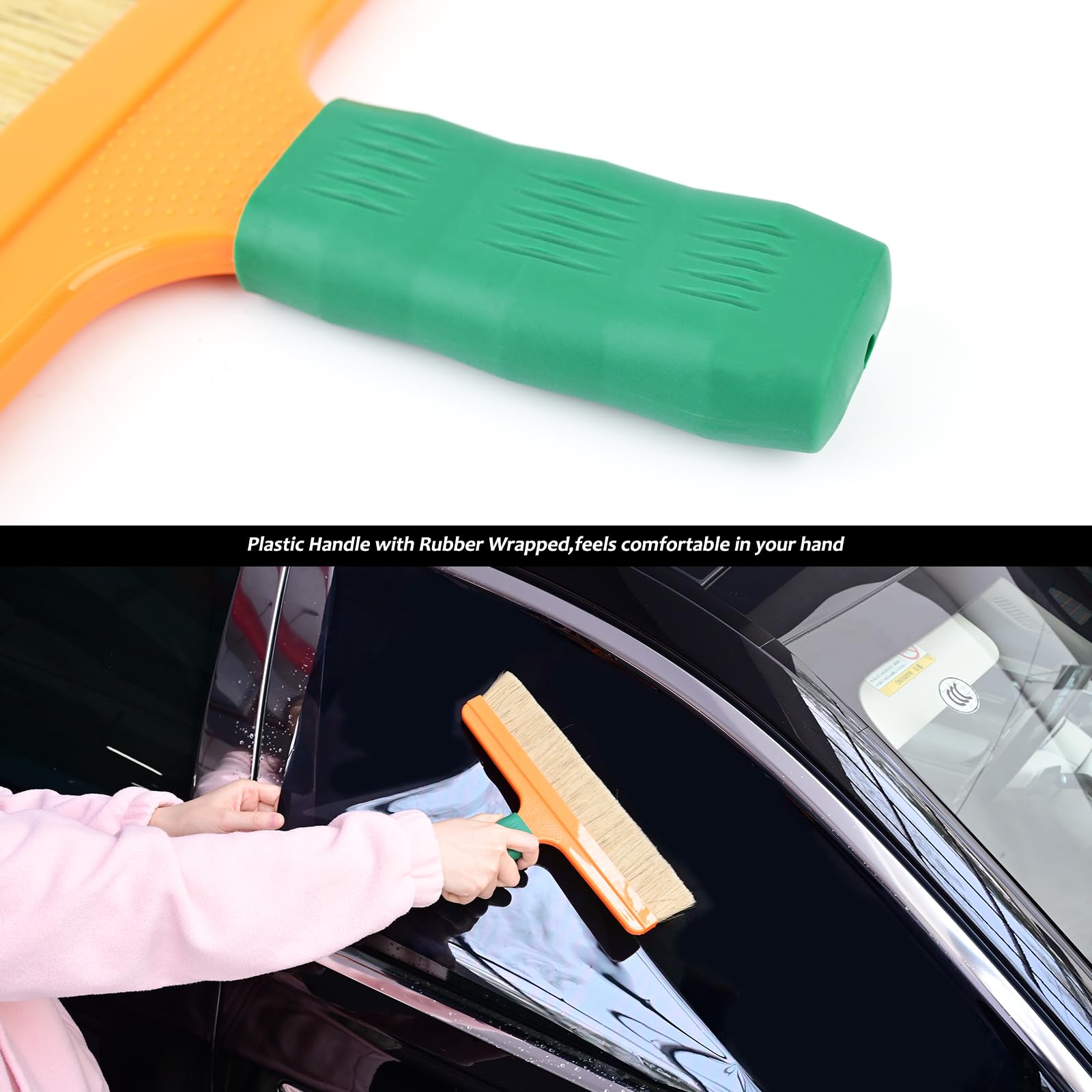 EHDIS Brosse à tapisser avec poignée antidérapante, 30,5 cm de large, dépoussiéreur, brosse à peintre, outil de collage professionnel ou bricolage pour pressage et lissage