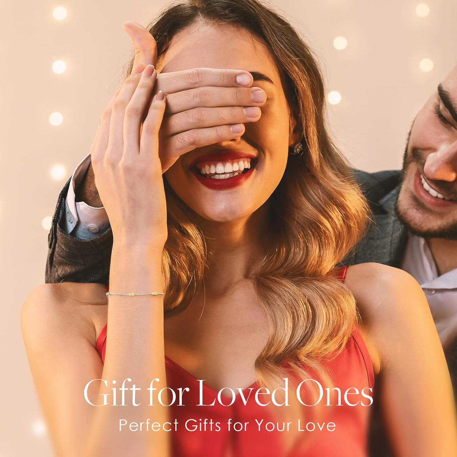 LOUISA SECRET Birthstone Bracelets for Women, 925 Sterling Silver Dainty Simple Women Charm Link Bracelet, Birthday Anniversary Christmas Jewelry Gifts for Women Wife Mom Her - Image 3