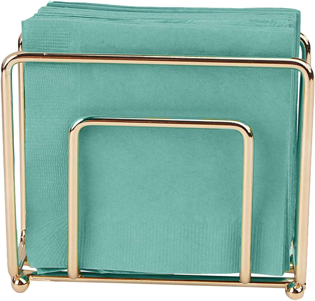Mind Reader Modern Rose Gold Napkin Holder, 5.75 x 2 x 5