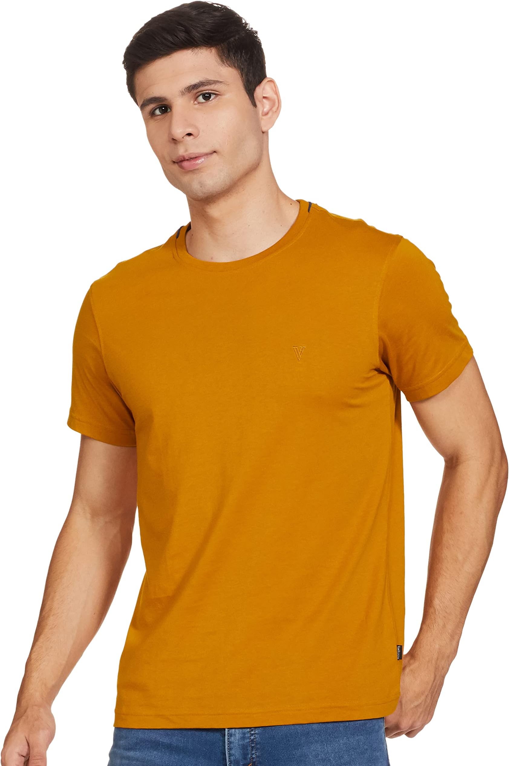Men Cotton Regular Fit T-Shirt