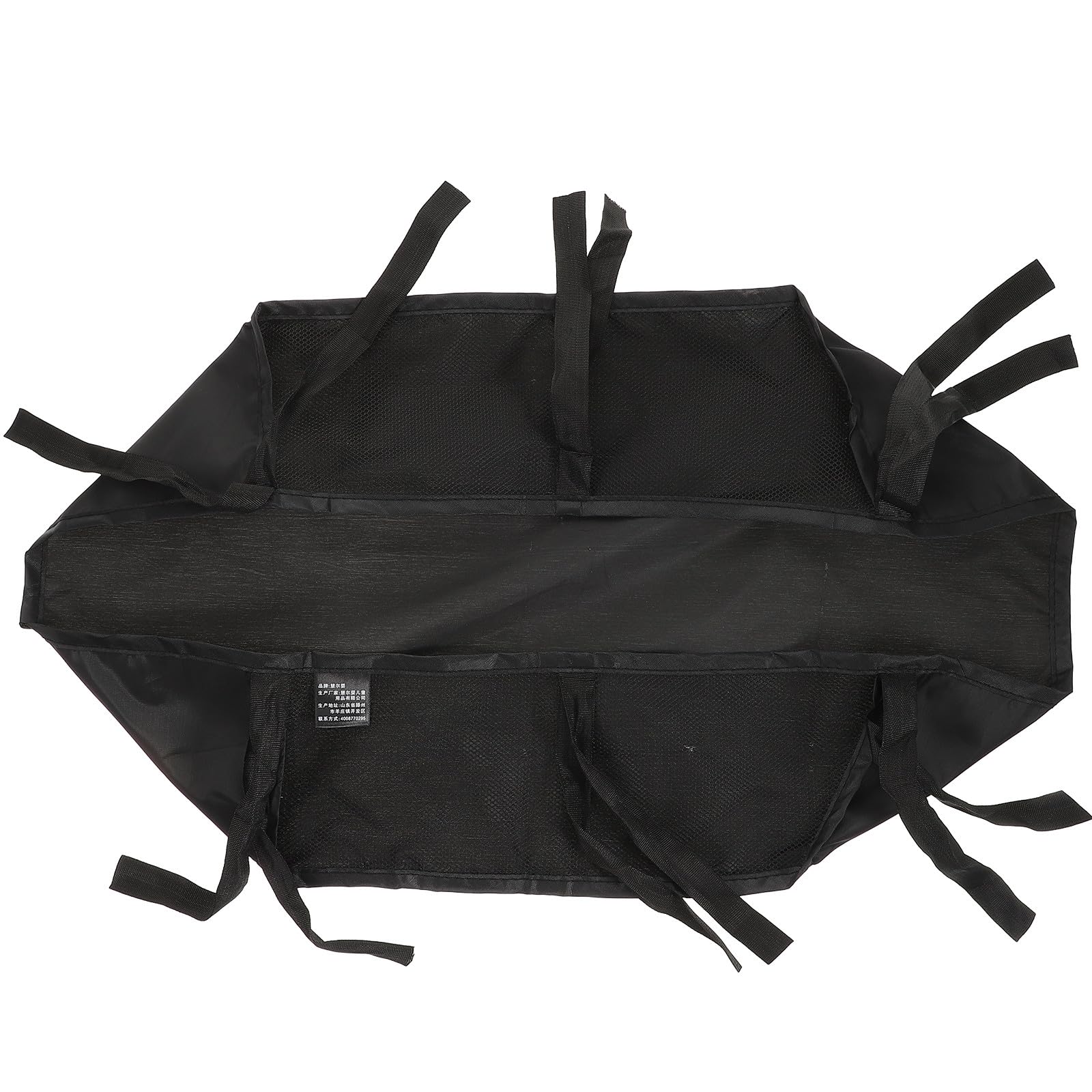 ibasenice Kinderwagen Organizer Tasche aus Oxford Gewebe mit Großem Fassungsvermögen Leichter und Praktischer Babywagen Korb für Einkaufen und Alltag