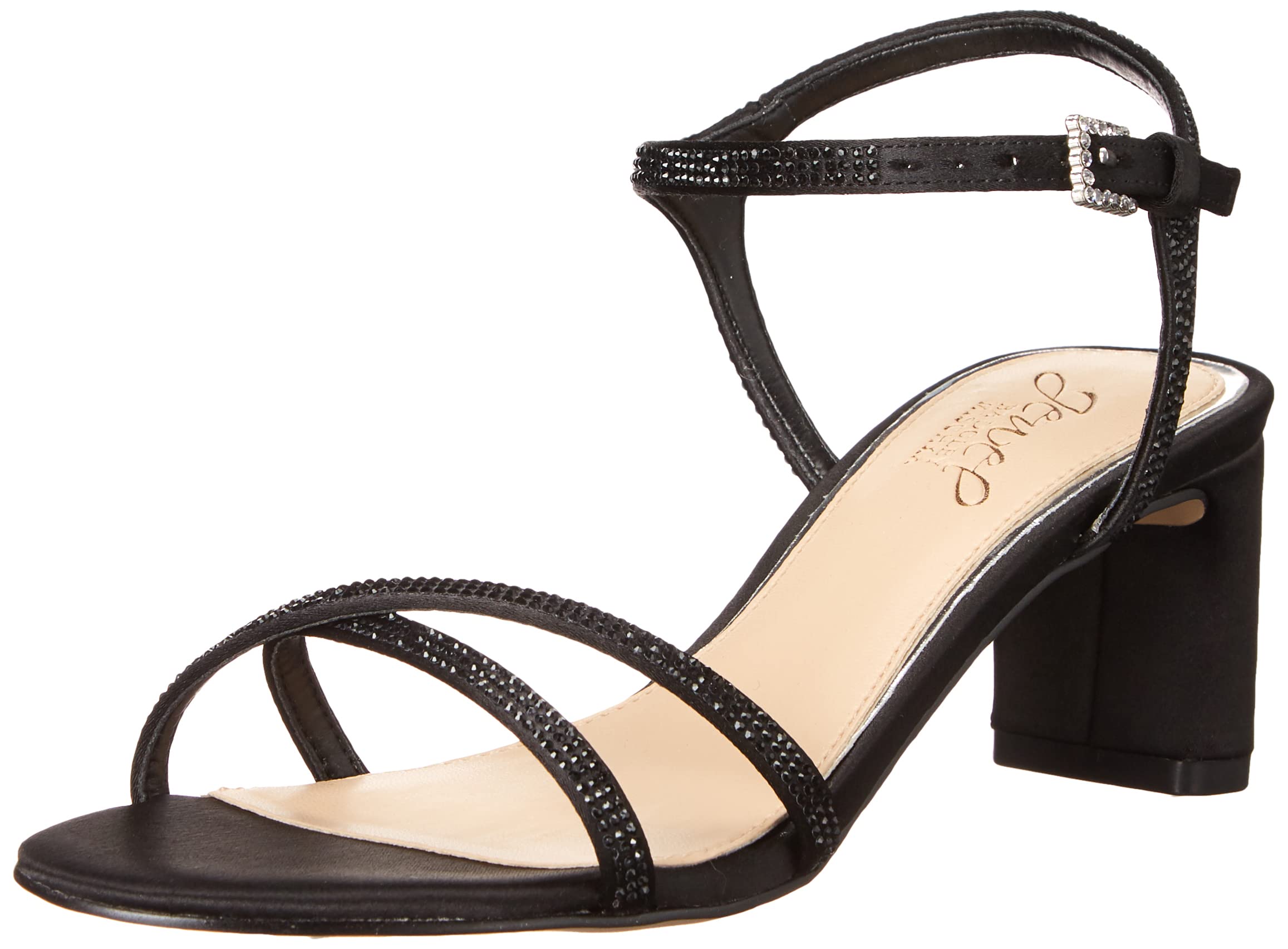 Jewel Badgley MischkaOmari womens Heeled Sandal