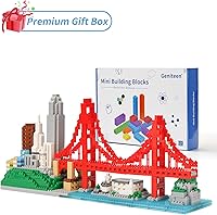 Vista 19 de Juego de bloques de construcción, modelo de arquitectura New York Skylines, bloques de construcción, 3452 piezas, micro ladrillos de construcción