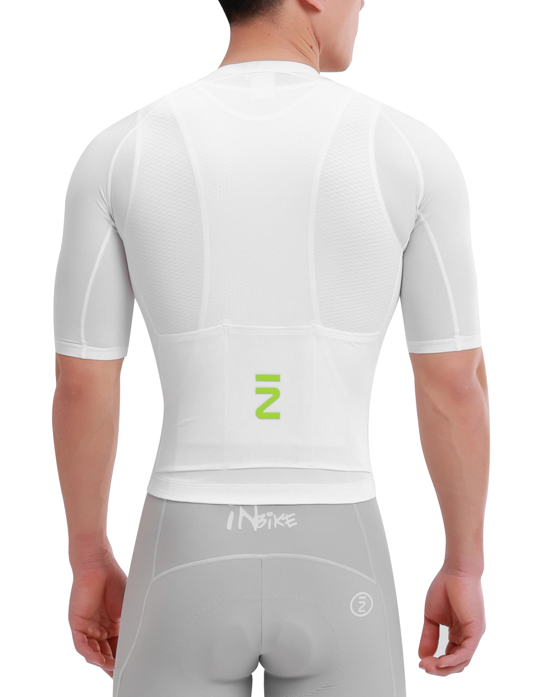 INBIKE Maglia Ciclismo Estiva Uomo Maglia MTB Uomo Maglia Bici con Maniche Corte Estivo Traspirante Asciugatura Rapida Magliette Mountain Bike