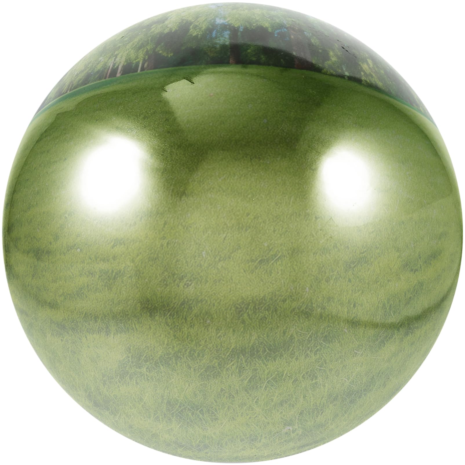 Hemoton Rainbow Gazing Ball Decorative Outdoor Mirror Globe Large Garden Reflection Ball