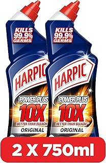 Original Power Plus Toilet Cleaner, 750ml x2