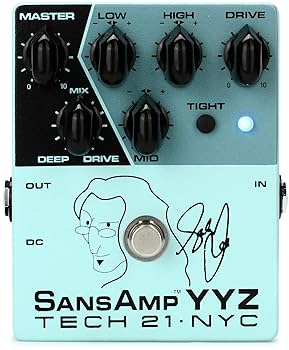 Amazon | TECH21 SANSAMP Geddy Lee Signature プリアンプペダル