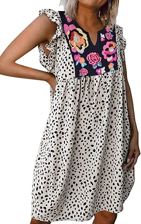 Leopard and floral dress Clearance