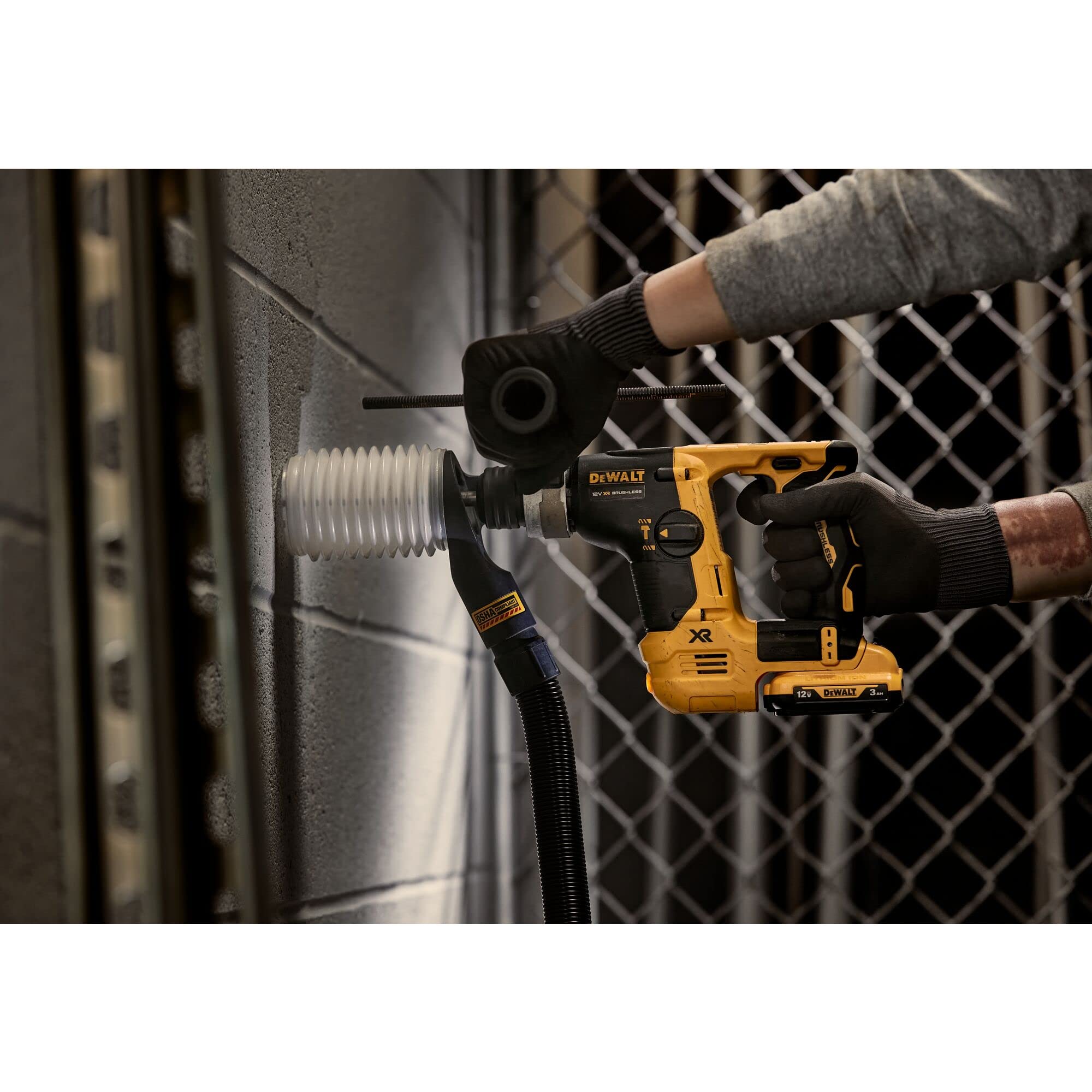 Martillo sin escobillas XR 12V SDS-Plus® 1,1J 2 modos sin cargador/batería con Maletín TSTAK