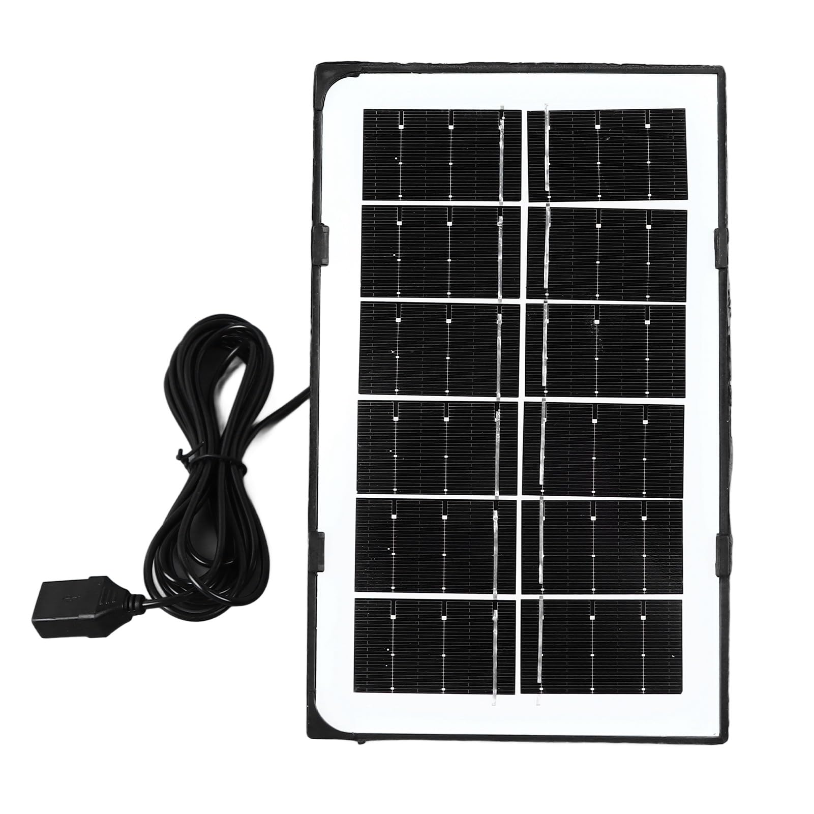 NDNCZDHC Solar Panel Charger 3W USB C Solar Panel Portable Small Solar Panel for USB Charging Desk Lamp Fan Light Bulb
