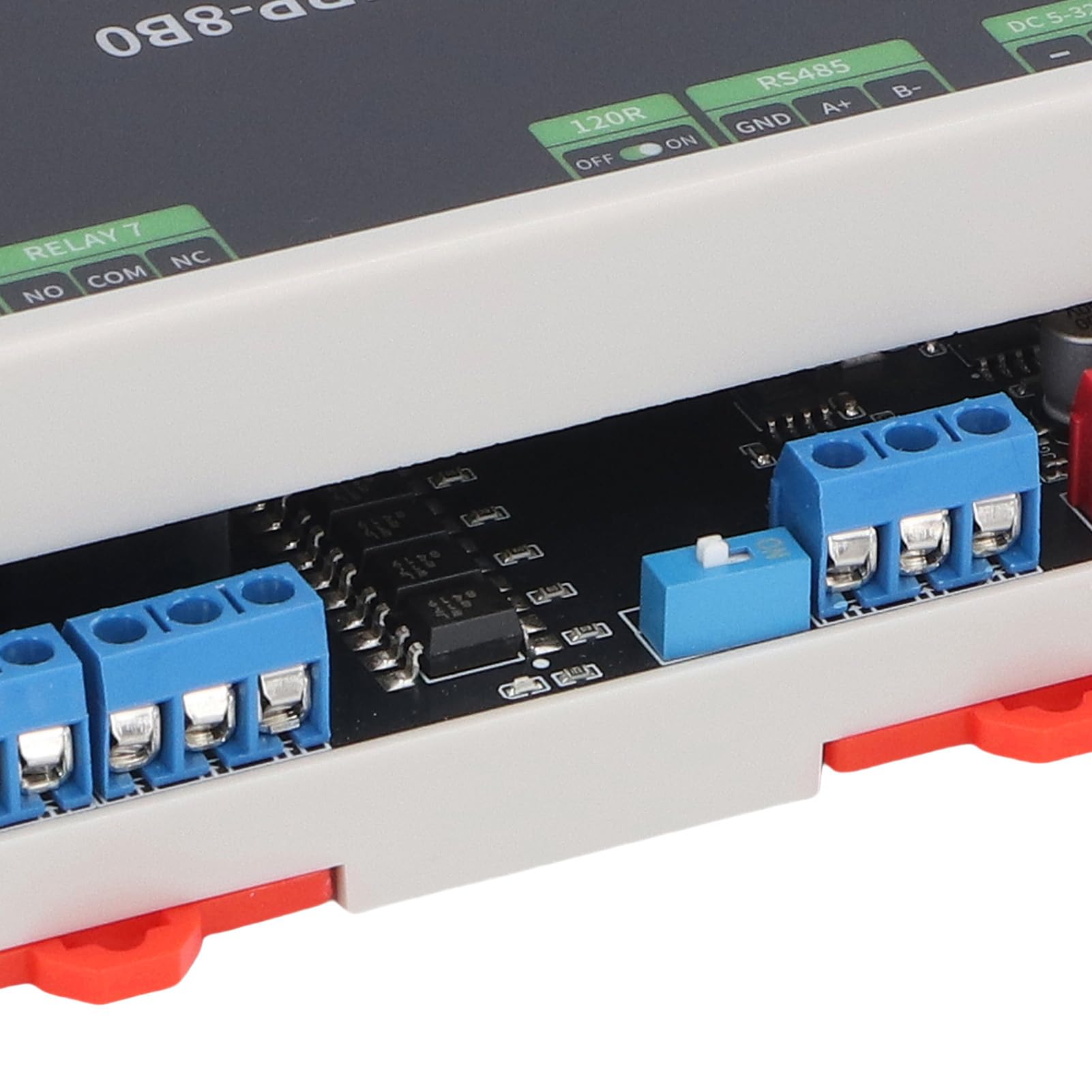Zunate Módulo de Relé Modbus RTU de 8 Canales