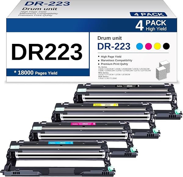 DR223CL Compatible Drum Unit Replacement for Brother DR223CL DR-223CL DR223 compatible with Brother MFC-L3770CDW MFC-L37