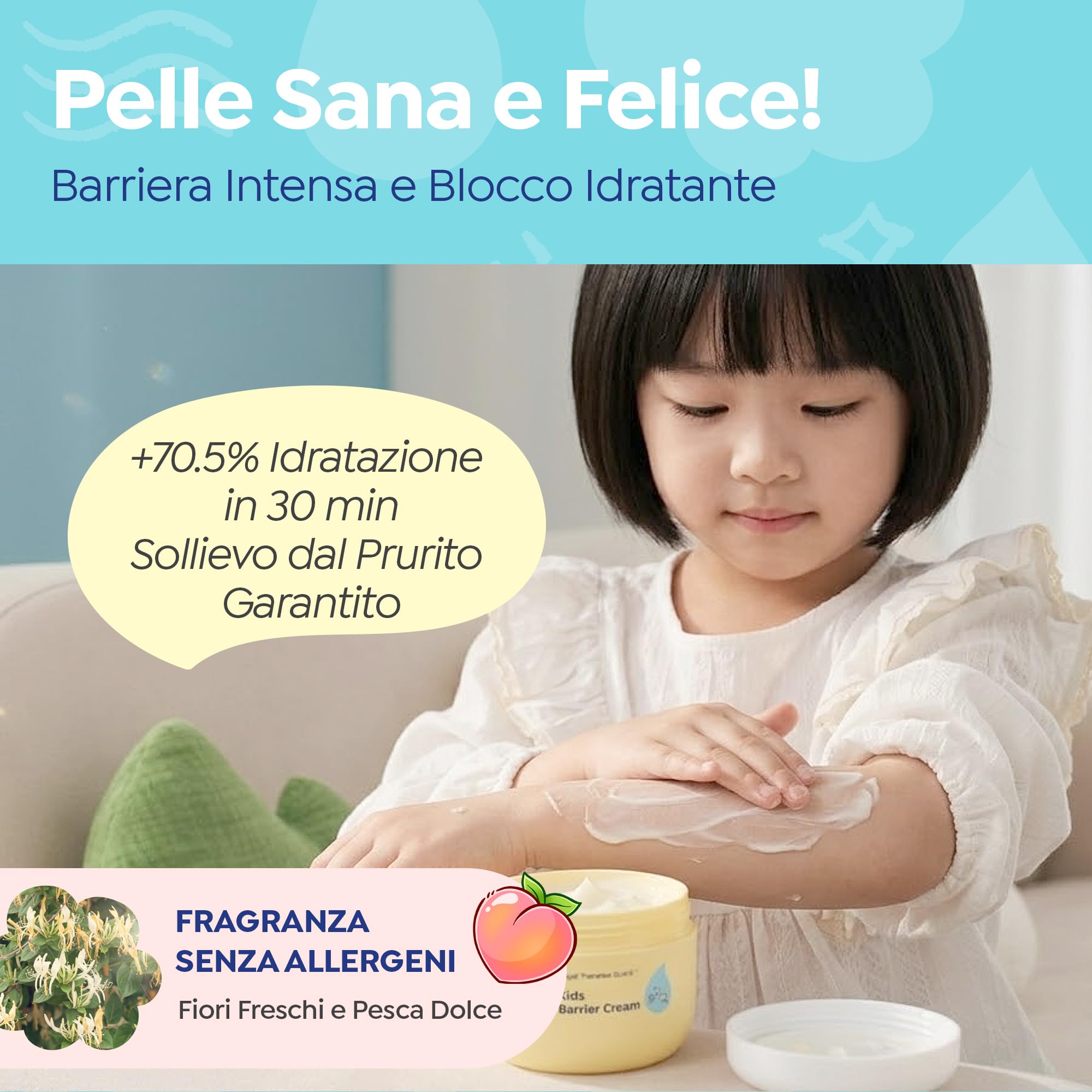 GOONGBE - Protezione intensiva della barriera cutanea: la crema protettiva per bambini GOONGBE è un prodotto essenziale per la cura della pelle progettato per migliorare significativamente la barriera