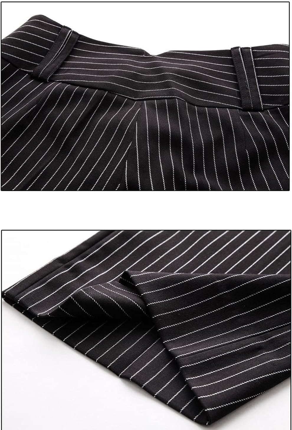 GRATTY 社交ダンス レディース ズボン パンツ ラテン レッスンウェア ストライプ 縞 黒 衣装 練習着 競技用 インターナシ