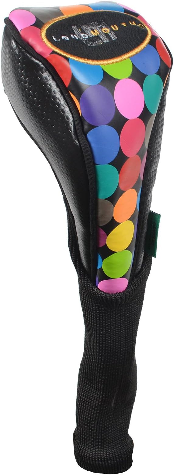Loudmouth Golf Disco Balls White Fairway Wood Headcover