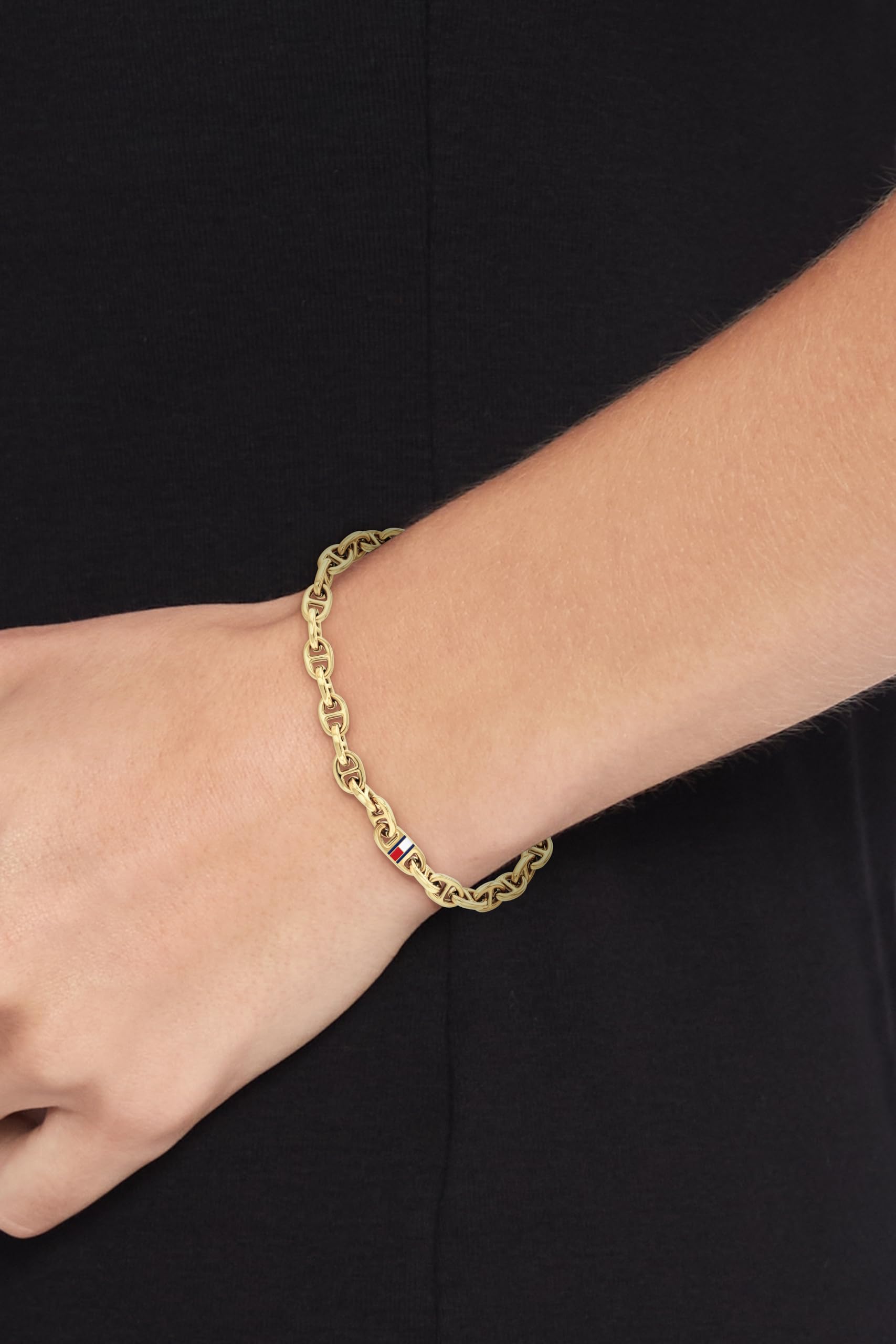 Tommy Hilfiger Jewelry Gliederarmband für Damen Kollektion aus Edelstahl - 2781019