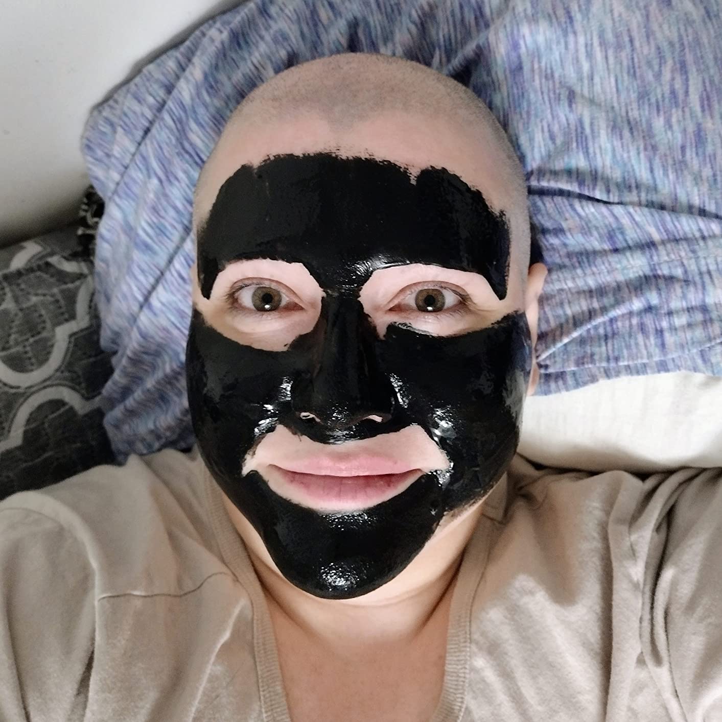 Epielle Black Charcoal Peel Off Face Mask | Deep Pore Cleansing with Activated Charcoal | Detoxifying and Purifying Blackhead Remover Mask | 6.0 fl oz | 2 Bulk Pack