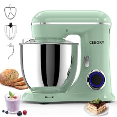 CEBORY 3-IN-1 Electric Stand Mixer 6 5QT Bowl 660W 10-Speed Kitchen Mixer Household Food Mixers include Dough Hook