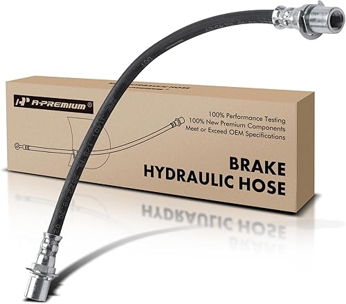 A-Premium Manguera hidráulica de freno delantero para conductor o pasajero compatible con modelos Toyota - Pickup 1984-1995 2.4L 1988-1995 3.0L -