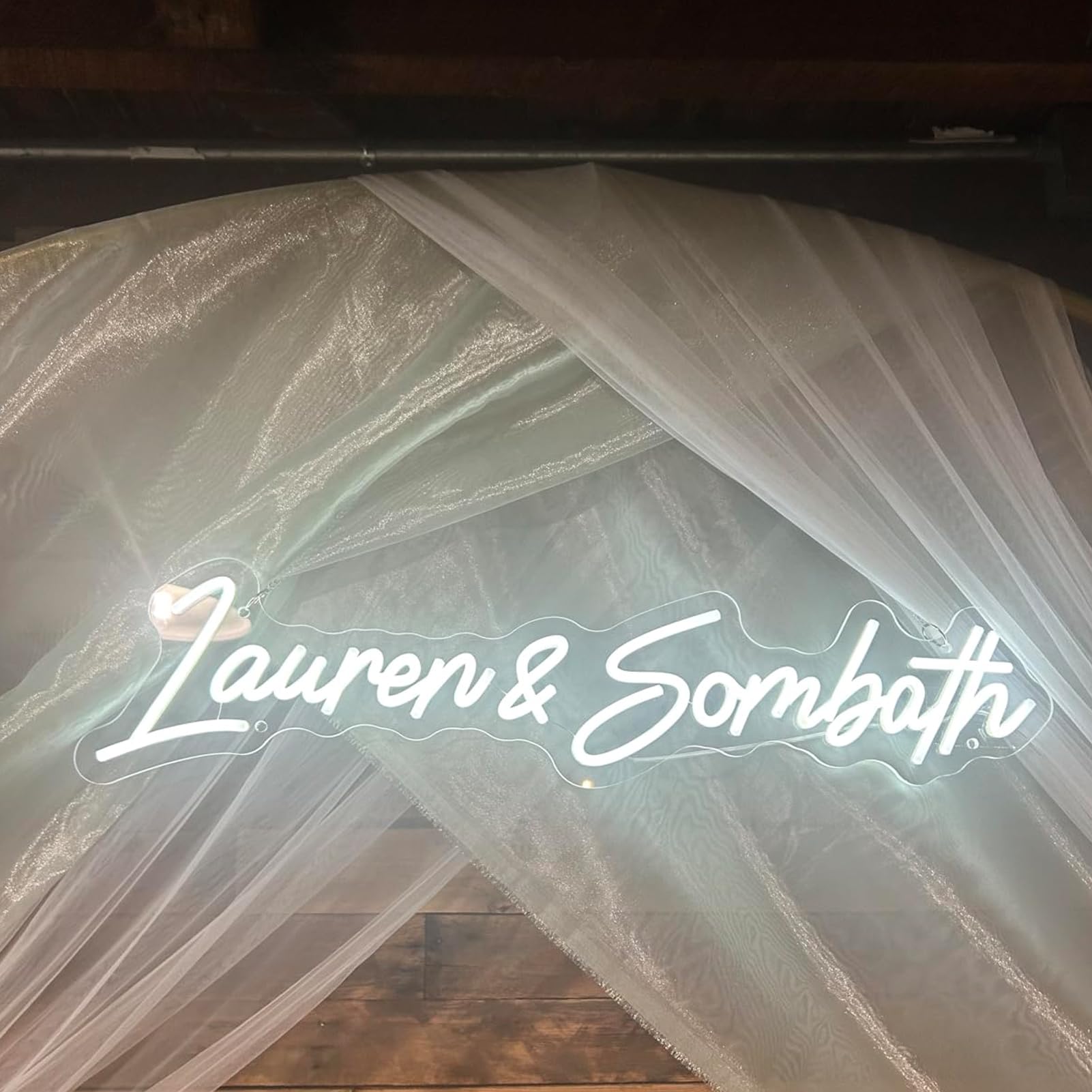 Letrero Neon led Personalizado, Luz Neon Personalizada LED para pared, Letrero de luces Neon grande personalizado para boda, Fiesta de cumpleaños, Bar, Cuarto, Decoración hogareña-(50-140 cm)