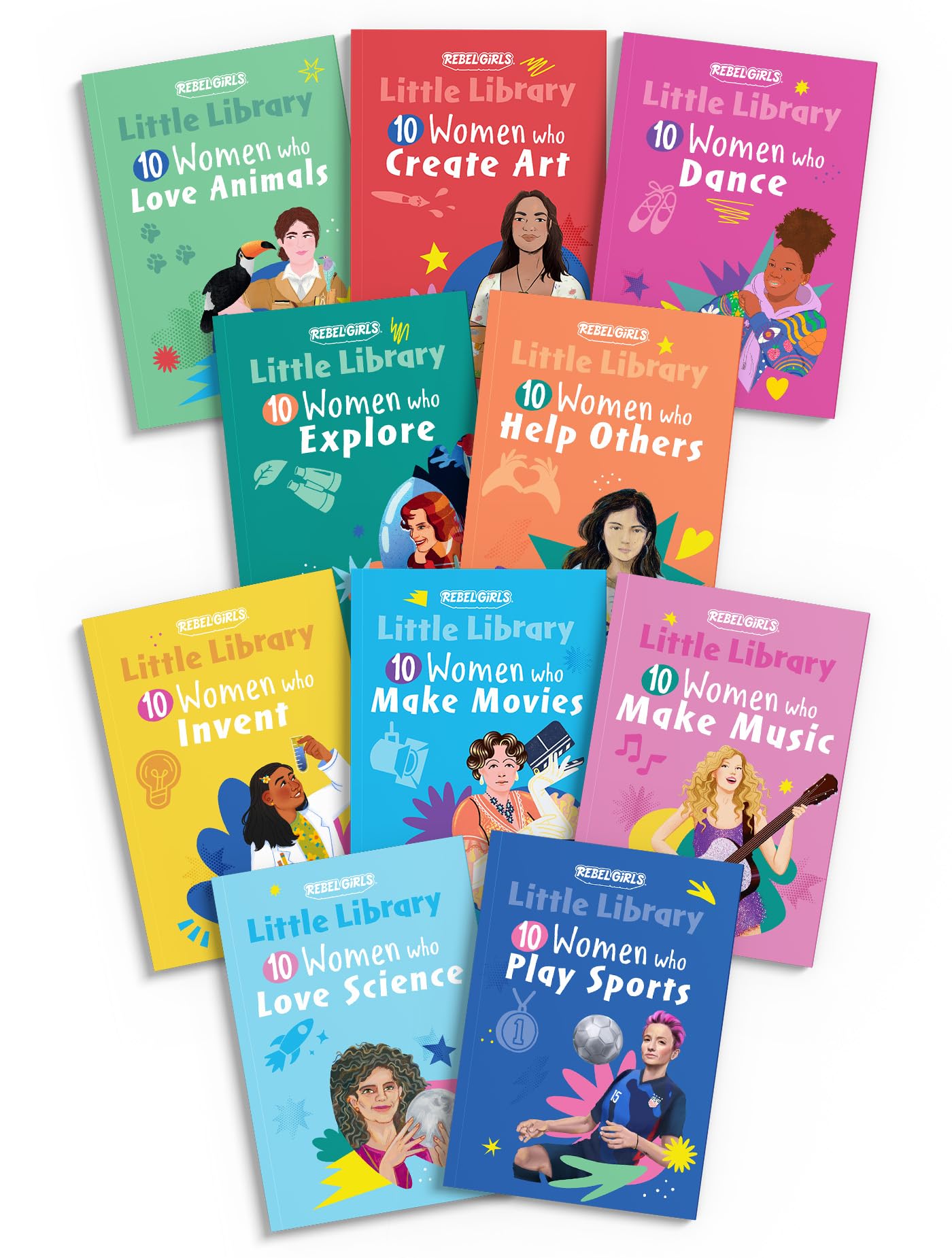 Rebel Girls Little Library: 100 Tales of Dreamers and Doers