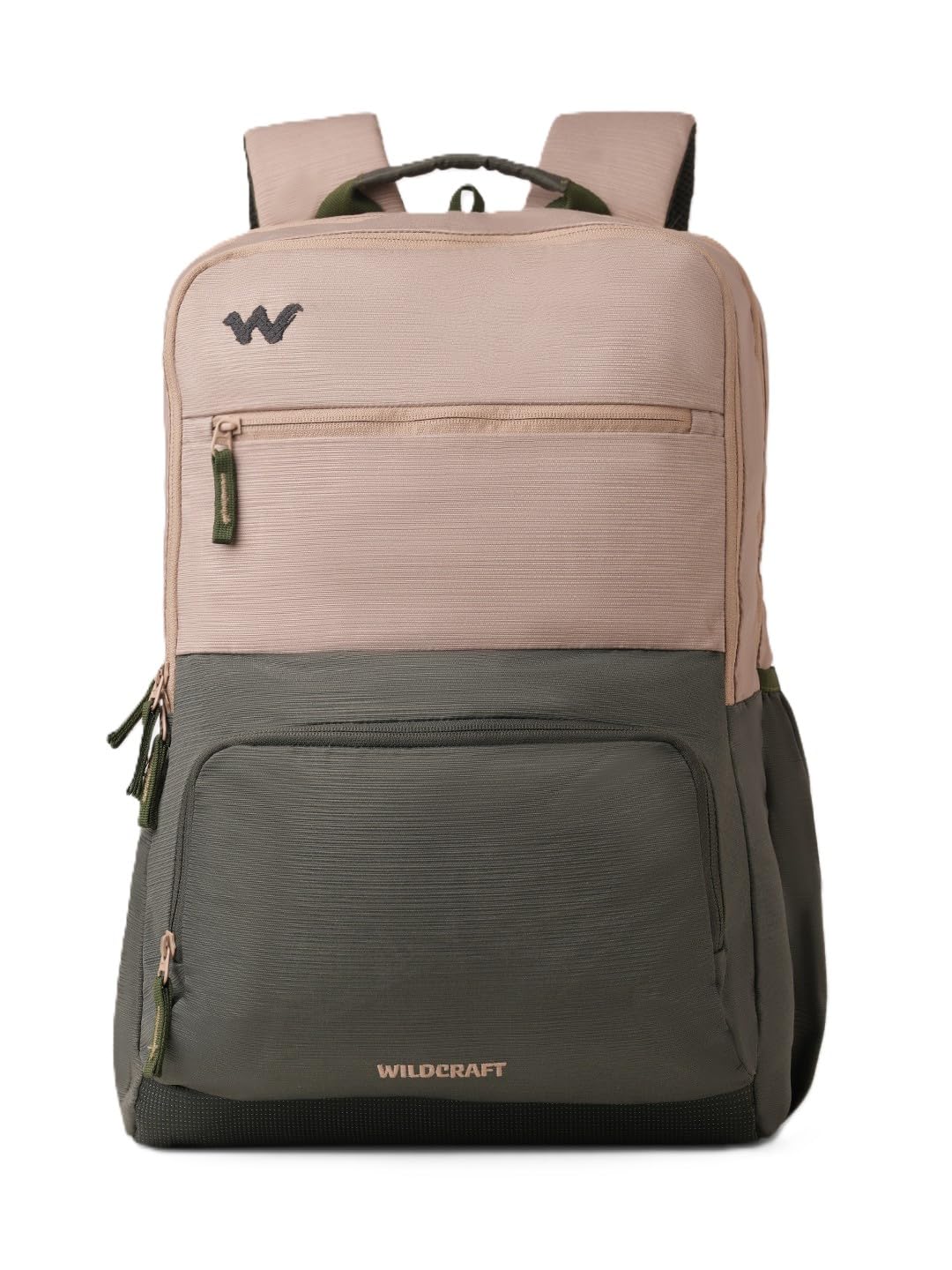 wildcraft Drifter 42 Laptop Backpack With RainCover for Man & Women, 42L Ideal bags for men Office use/School/College Boys and Girls, 3 Compartment Bag, Beige_Oliv-picture-18
