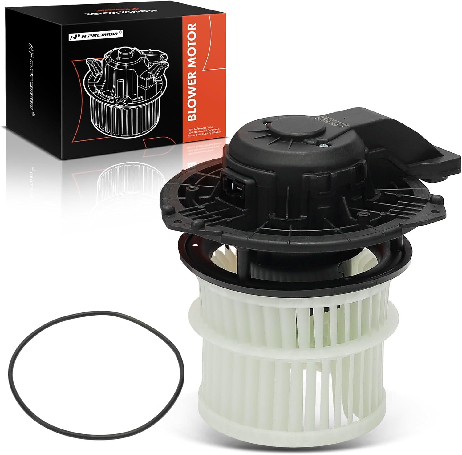 A-Premium Front HVAC Blower Heater Motor Compatible with Hyundai Sonata 2020 2021 2022 2023, 1.6L 2.5L, With Blower Wheel and Fan Cage