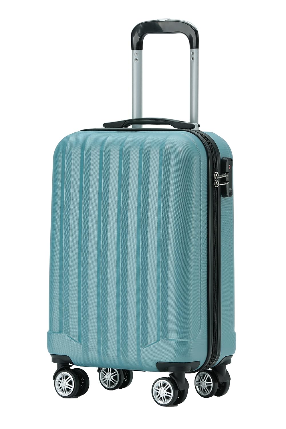 BEIBYE TSA-Schloß 2080 Hangepäck Zwillingsrollen neu Reisekoffer Koffer Trolley Hartschale Set-XL-L-M(Boardcase)