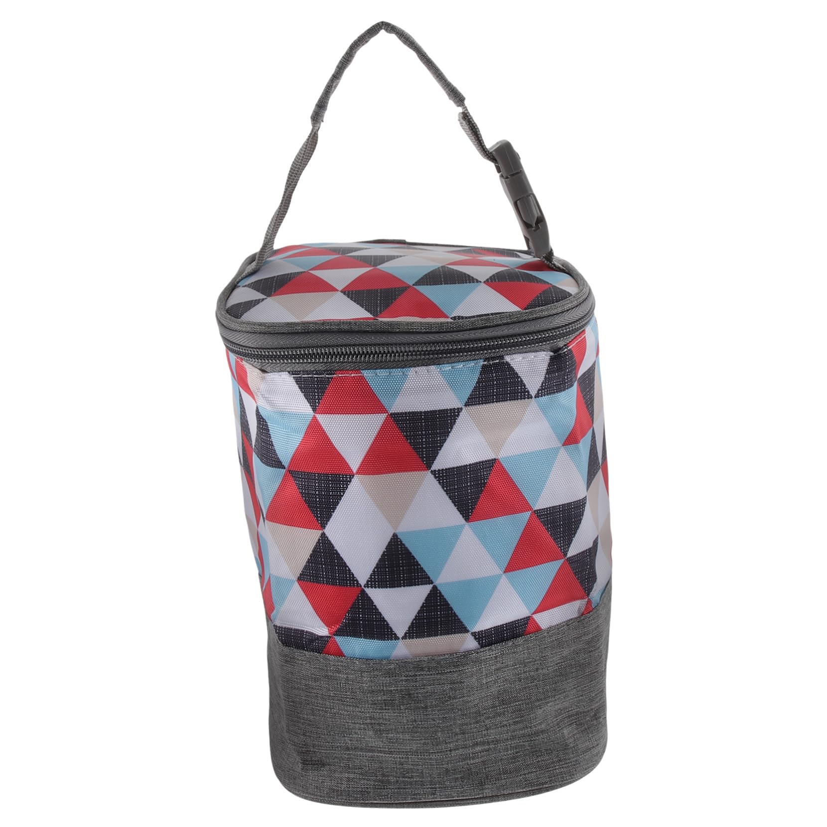 Hemoton Insulated Baby Bottle Bag Portable Travel Storage for Breast Milk Oxford Cloth Handle Design