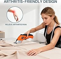 Vista 3 de VLOXO Tijeras Eléctricas Inalámbricas, Cortador de Cartón Tijeras de Tela Eléctricas Cortador de Cajas con Cuchillas Cortador de Tela Recargable