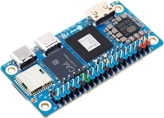 Orange Pi Zero 3W Single Board Computer, Allwinner A733 Processor, 3TOPS AI NPU, Mini HDMI 2.0 & PCIe 3.0 Interface, Wi-Fi 6 + BT5.4, with Cooling Fan Power for DIY Project (4GB Ram Kit)