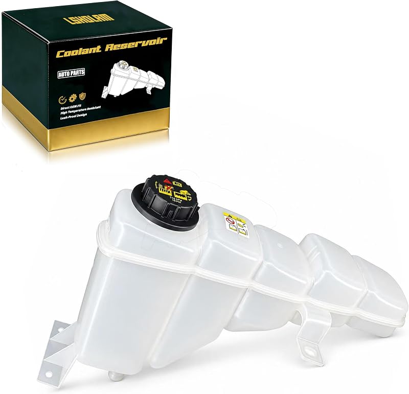Reservatório de expansão do líquido de arrefecimento LSHDLAM para Ford Super Duty e Excursion 5,4L, 6,8L e 7,3L – 1 unidade