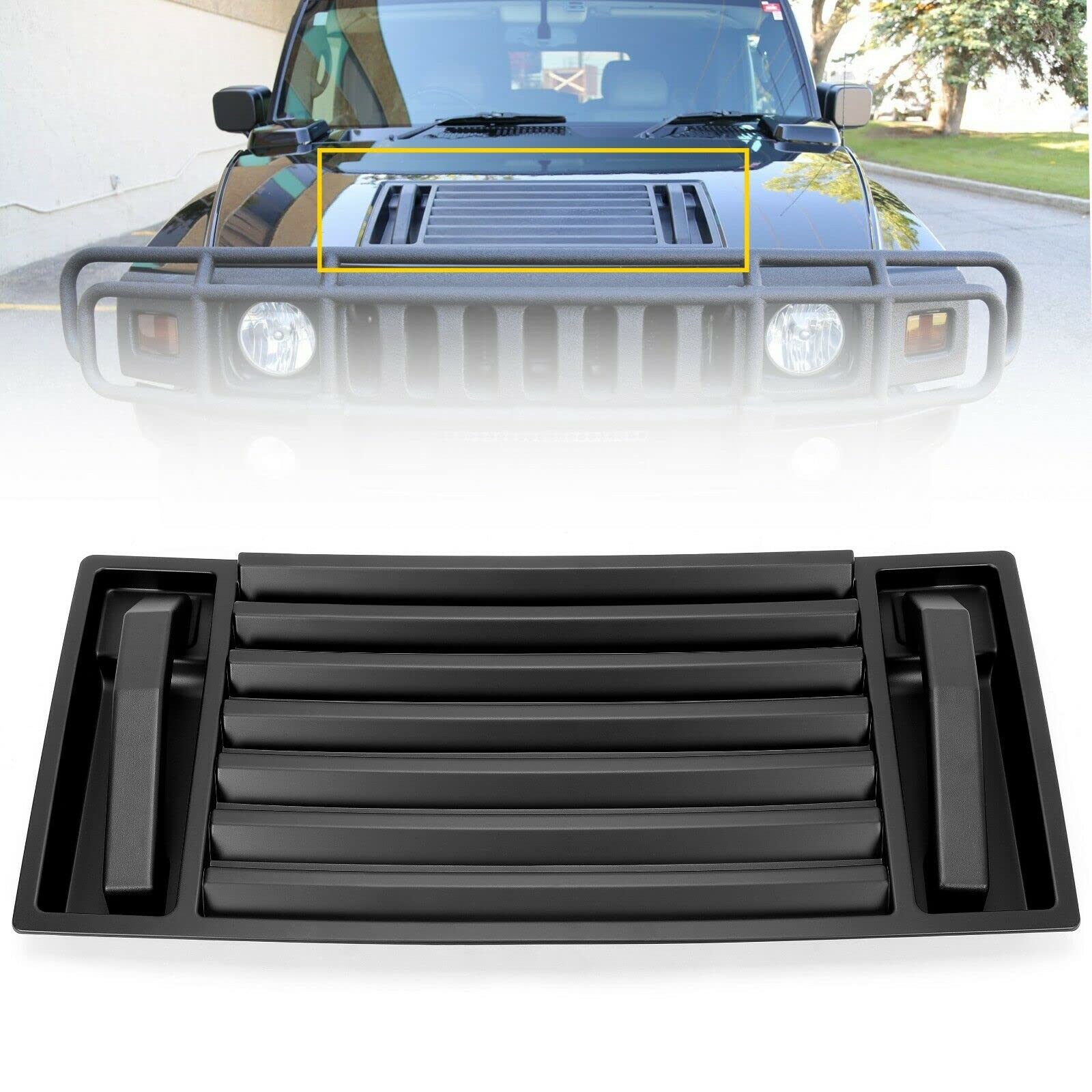 Amazon.com: KARPAL Hood Vent Panel Handle Covers Trim Front 