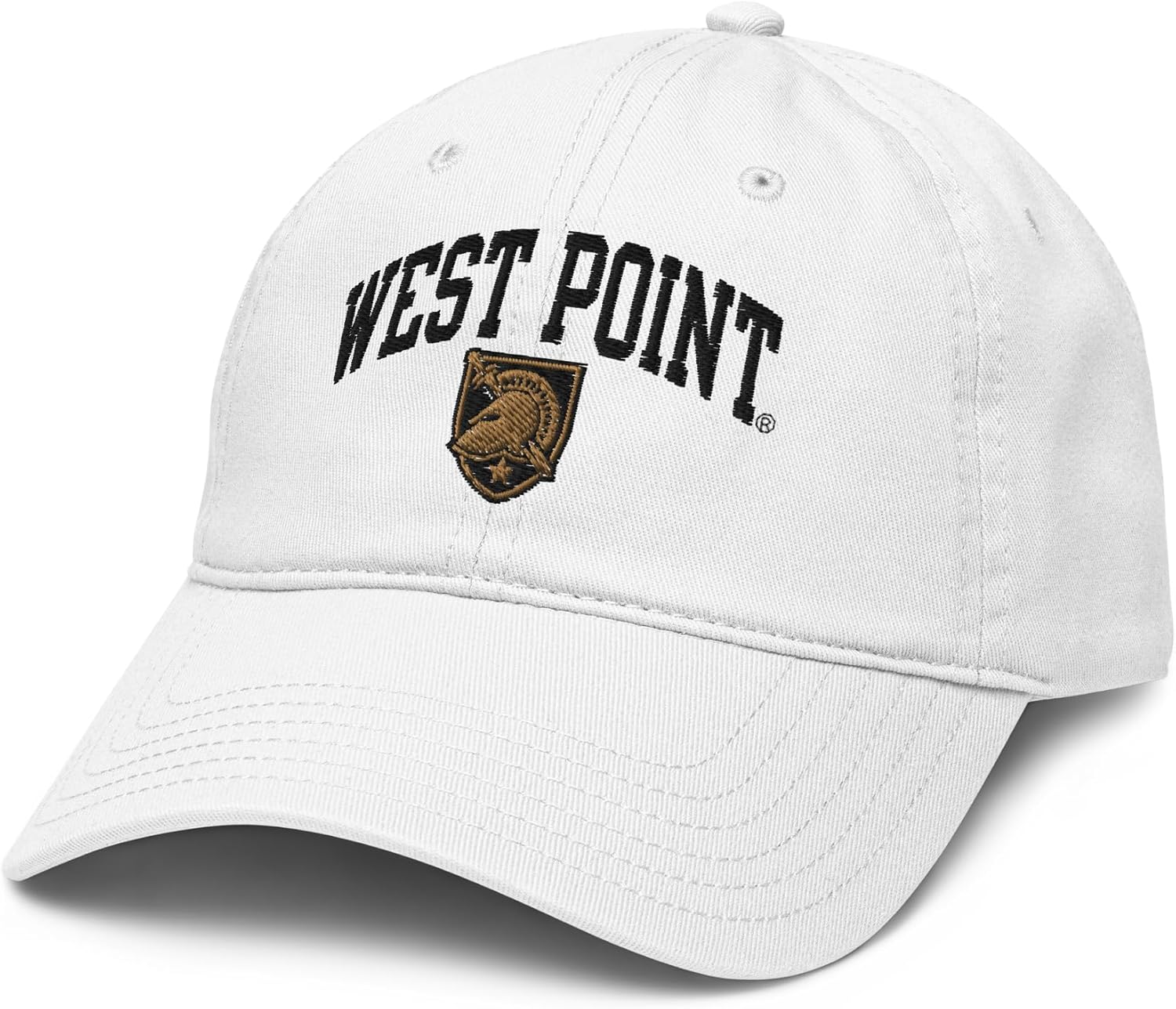 Army Black Knights Arched Officially Licensed Adjustable Baseball Hat