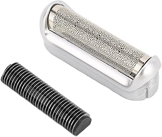 Cabeça de substituição para barbeador cabeça de cortador de rede, cabeça de barbeador elétrico cabeça de cortador de cabeça de barbeador rede rede acessório de barbeador elétrico cabeças de substituição adequadas para a série Braun