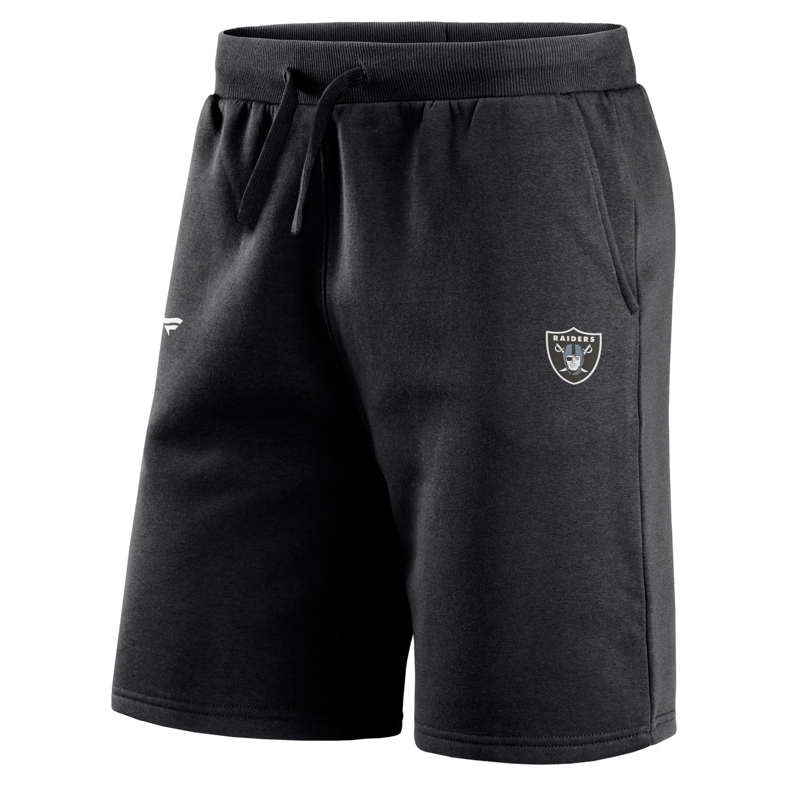 Fanatics Unisex Black Nfl Las Vegas Raiders Short Primary Logo Fleece Shorts Kurze Hose Schwarz Xxxl