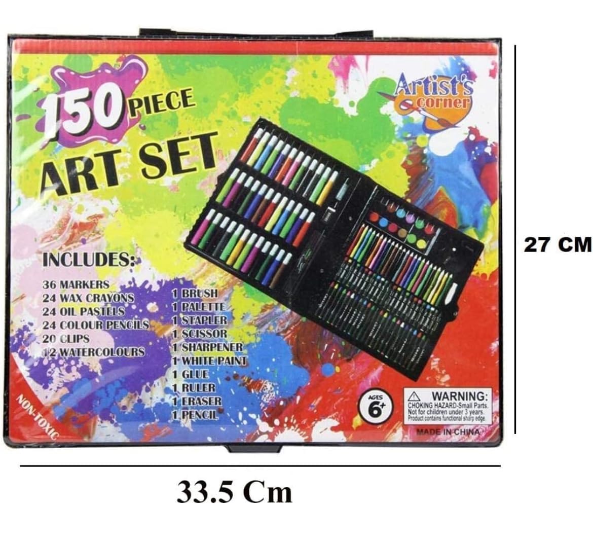 Kids Art Set 150 Pieces - Drawing & Painting Supplies -5 Kids Art Set 150 Pieces - Drawing & Painting Supplies -5