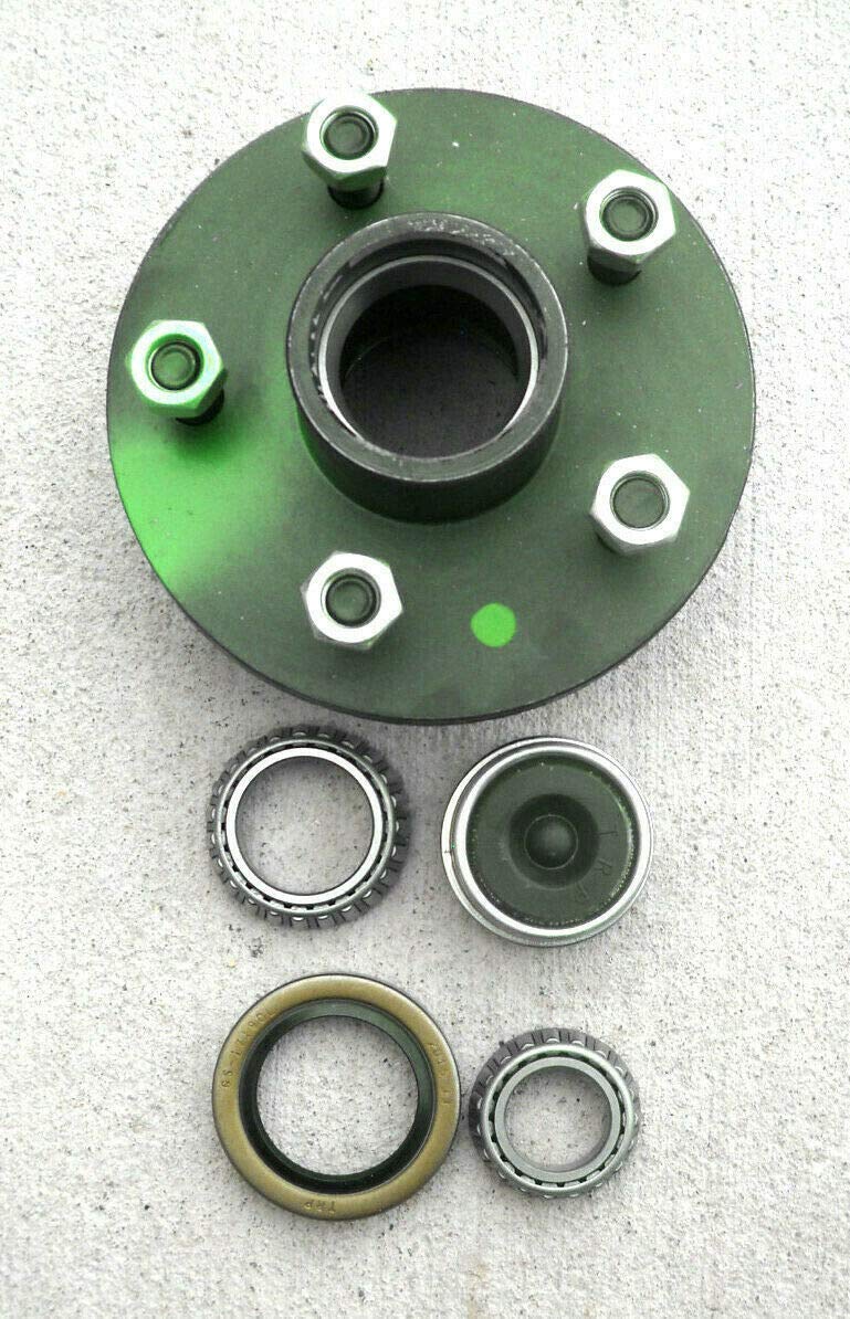 Replacement for 1-5x4.75 Idler Hub with 3500# Bearing Kit Replace Trailer Axle fits Dexter ALKO
