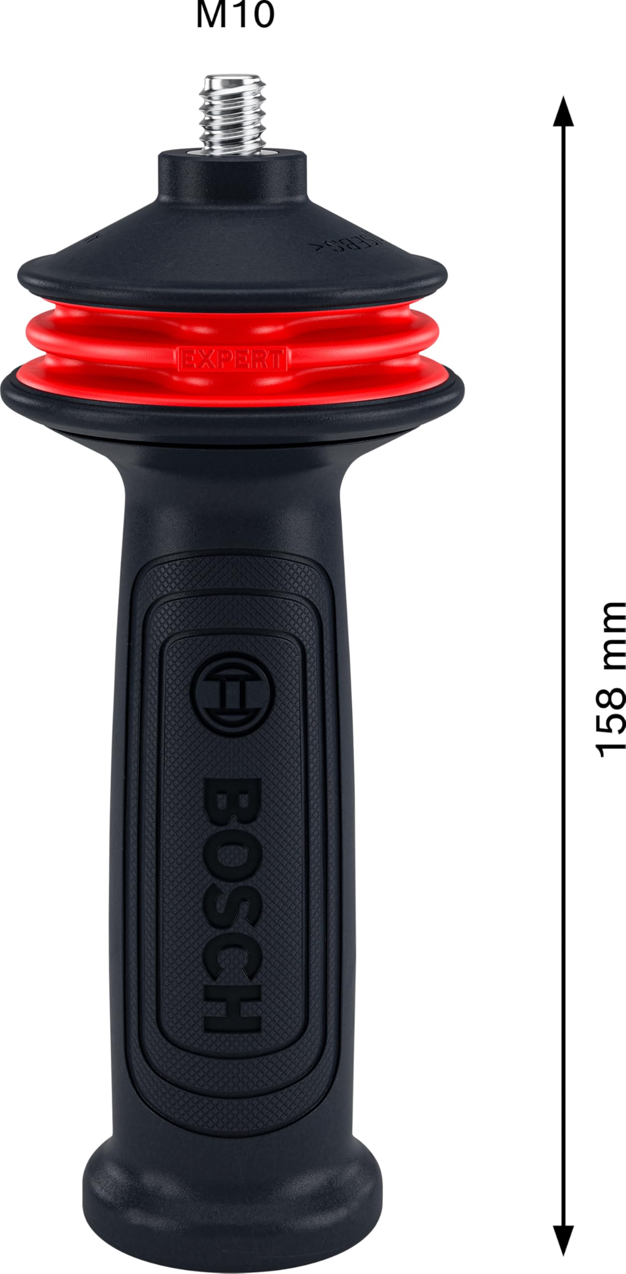 Bosch Accessories 1x Poignée Expert Handle Vibration Control (M10, Accessoires Petite meuleuse angulaire)