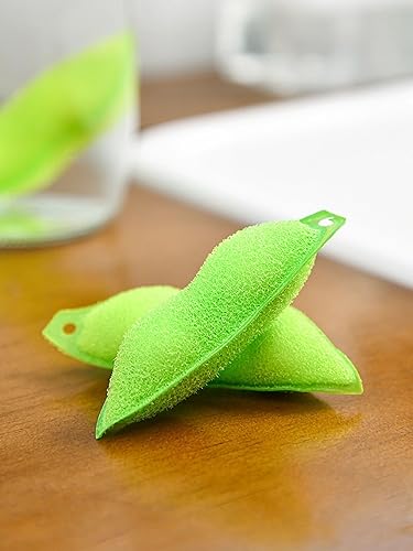 Miniatura 7 de Magic Beans - Limpiador de botellas reutilizable, esponja de limpieza de botellas resistente al calor, para limpieza interna de boca pequeña (6