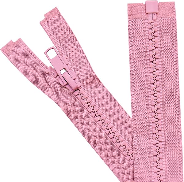 Sawoake 2 Pezzo #5 64 cm Separazione Giacca Zipper per Cucire Cappotti Giacca Zipper Arancione A Forma di Plastica Zipper Bulk Tailor DIY Strumenti di Cucire per Indumento/Borse - 5