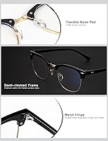 Vista 4 de ANYLUV Blue Light Glasses Men Anti Eyestrain Lightweight Computer Gaming Blue Light Blocking Glasses for Women