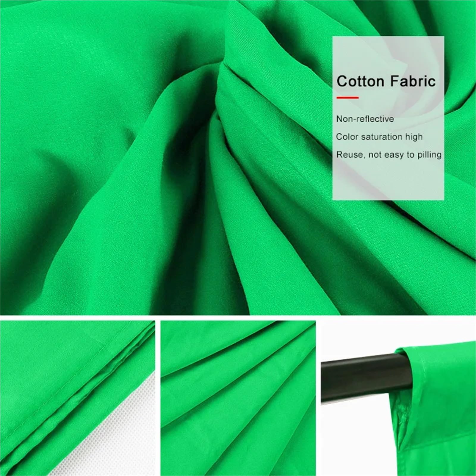 Girone Sfondi Fotografici Fondali fotografici Mussola di cotone Nero Schermo verde Tessuto for foto Sfondo for studio fotografico(White,6000x3000mm)