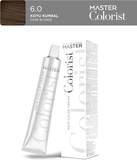 Professional Tüp Saç Boyası Boya 60 ml 6.0 Koyu Kumral