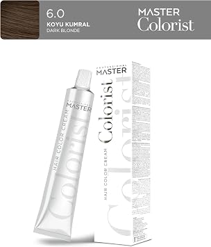 Professional Tüp Saç Boyası Boya 60 ml 6.0 Koyu Kumral