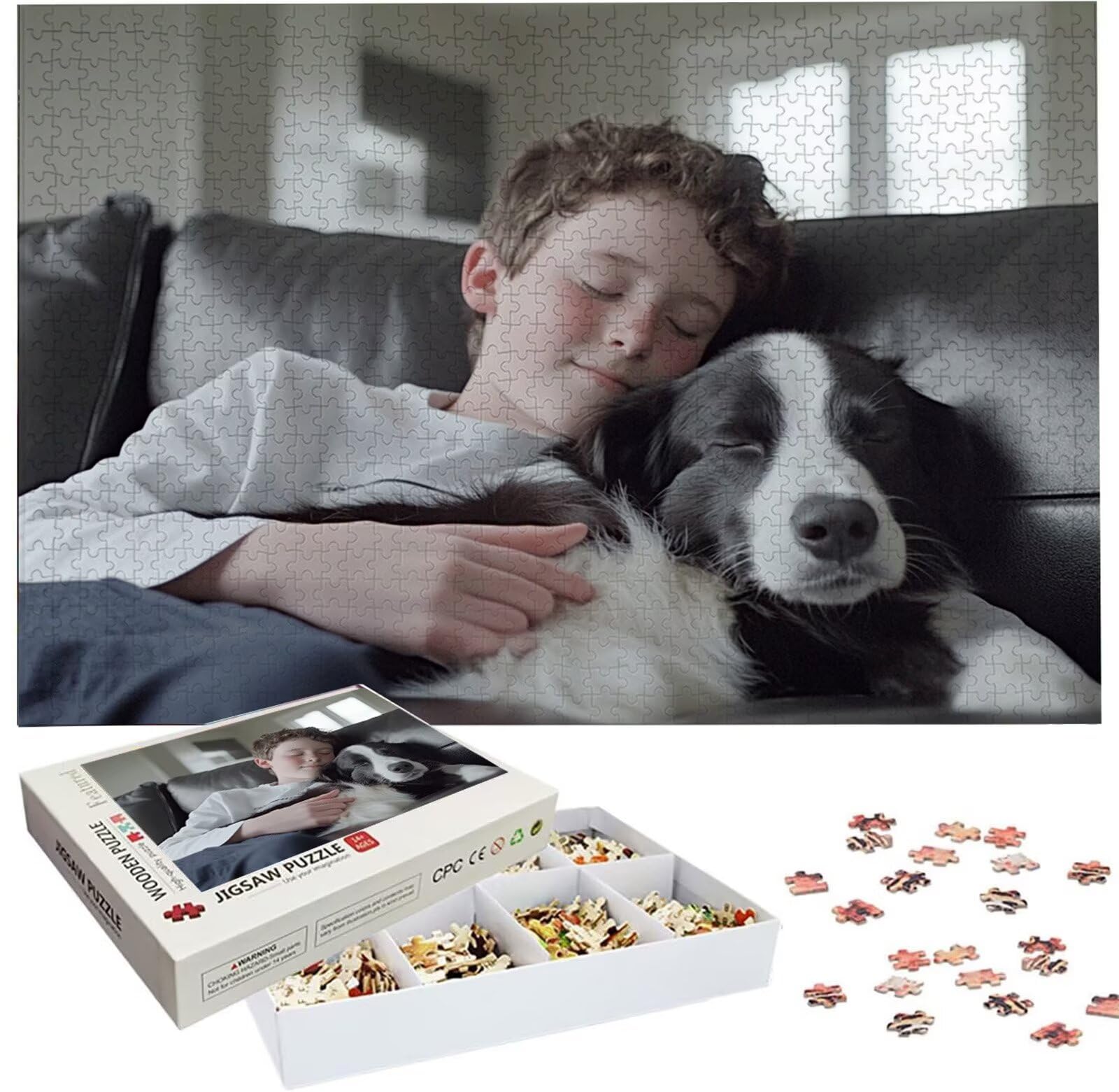 Puzzle Personalizzato con Foto - 35/80/120/300/500/1000-5000 Pezzi W-5925