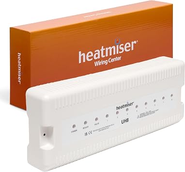 LavaTap Heatmiser UH8 Wiring Centre, 8 Zone 230V Underfloor Heating