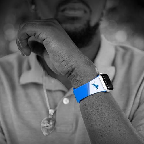 Miniatura 3 de Game Time Detroit Lions HD Champion Series - Correa de reloj compatible con Apple Watch